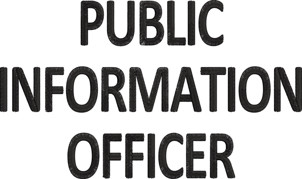 PUBLIC INFORMATION OFFICER