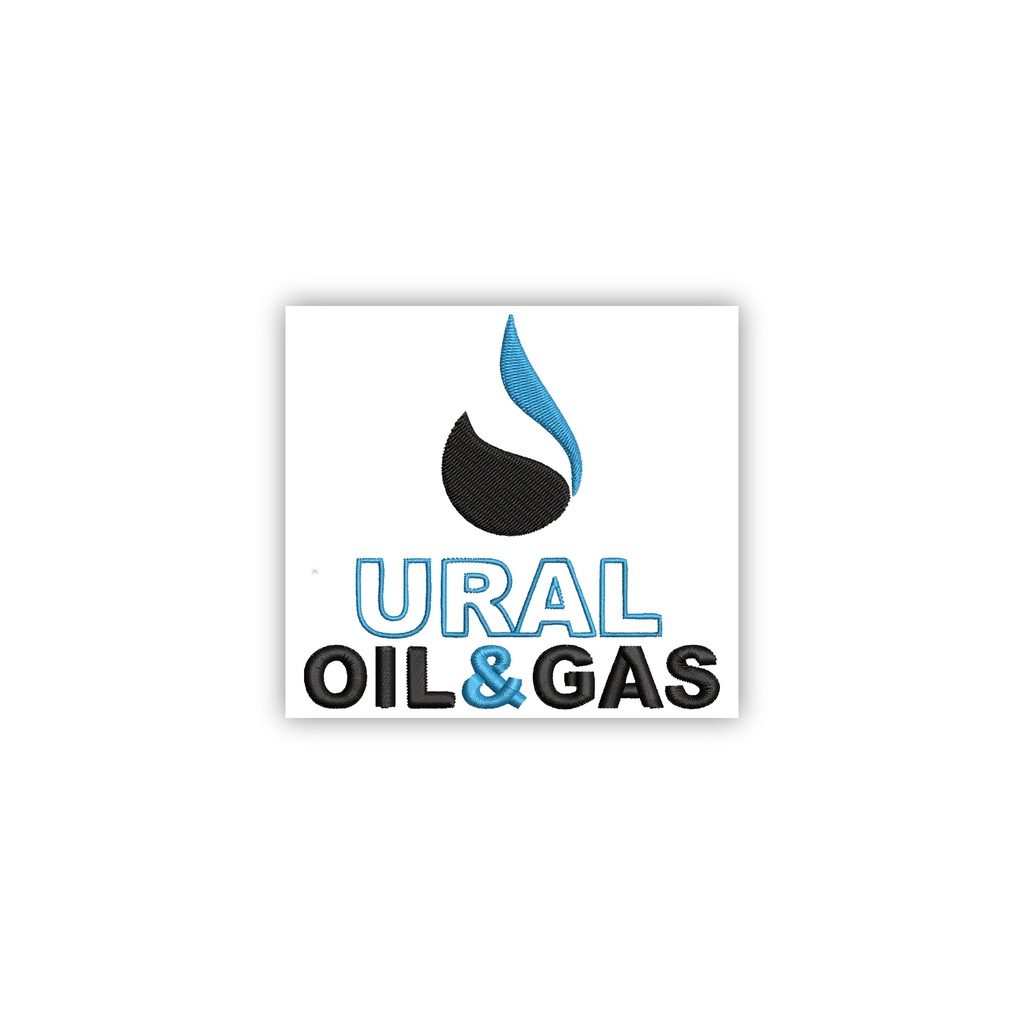 Вышивка на груди Ural Oil & Gas