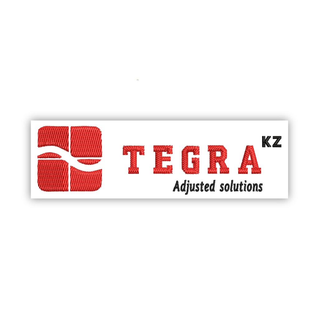 Вышивка на спине TEGRA Kazakhstan