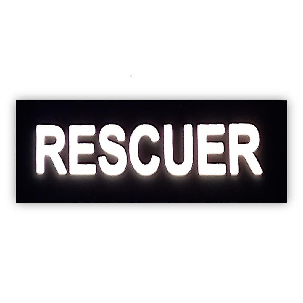 Шеврон  RESCUER кеудеде