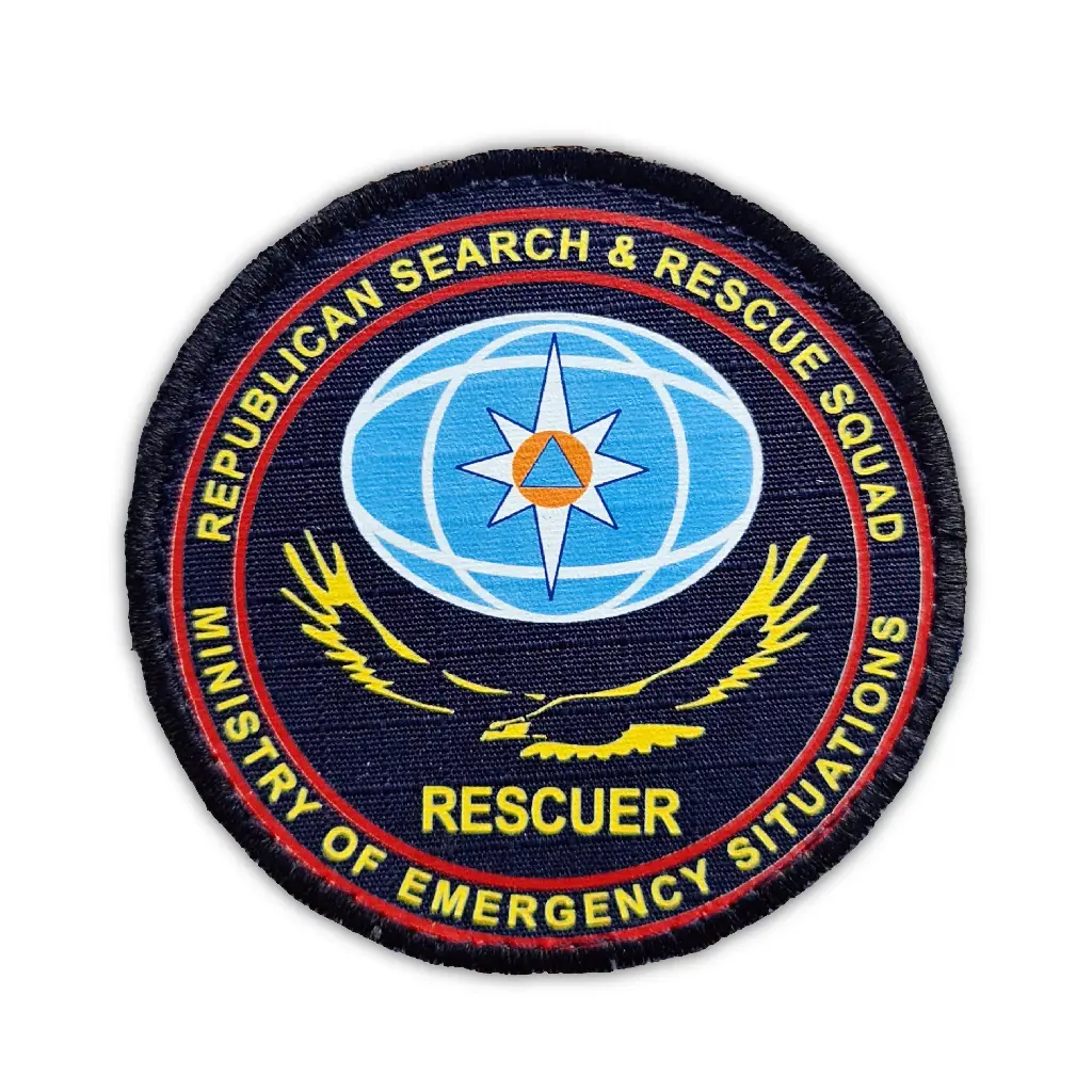 Шеврон на правый рукав Rescuer