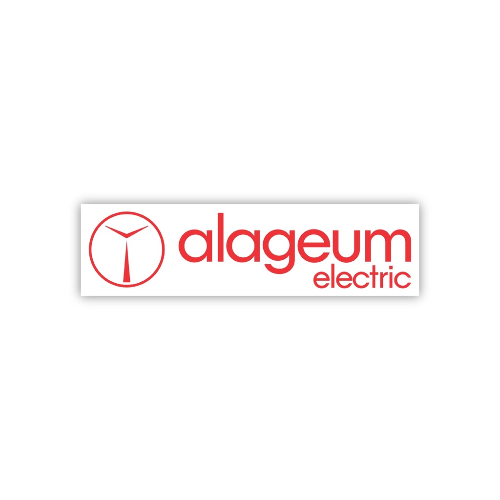 Alageum Electric DTF Branding for chest