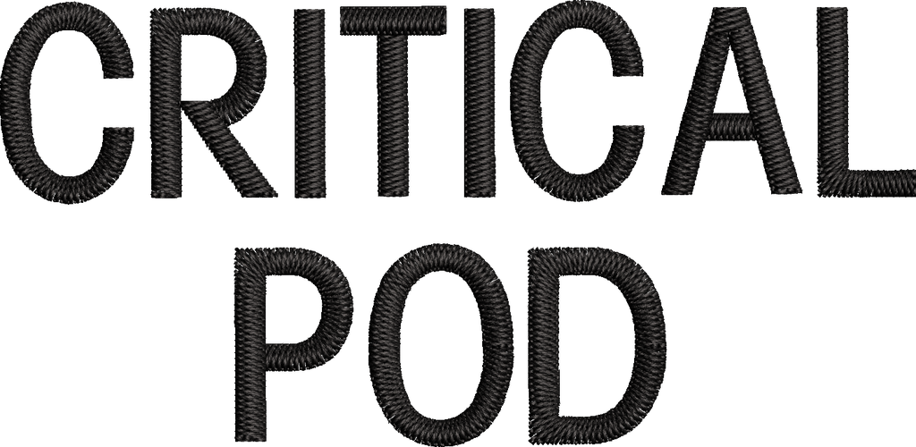 Critical Pod Embroidery Kit