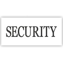 Security кестеленген әріптер