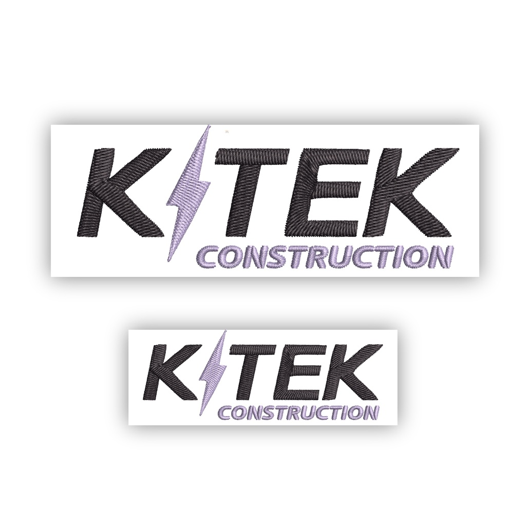 Embroidery Branding Kit Kitek Construction