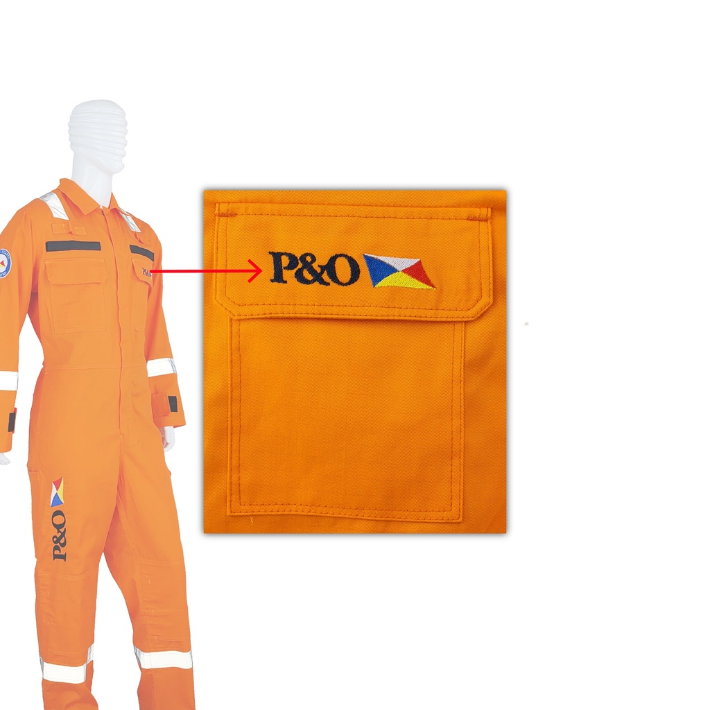 P&O Embroidery for Chest Pocket Flap