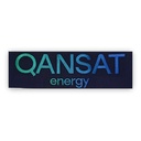 QANSAT ENERGY Embroidery on the back 