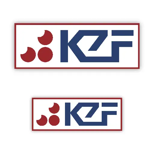 [EMB-25090] Комплект вышитых нашивок KZF Service 