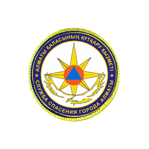[EFRDTF-2398-03] Removable Round Patch Служба спасения города Алматы