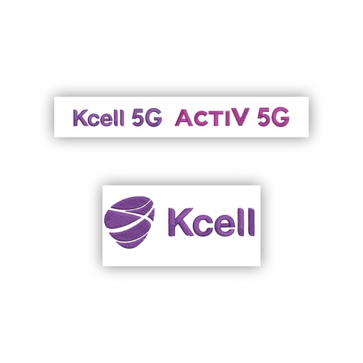 [EMB-2313] Комплект Вышивки Kcell 5G