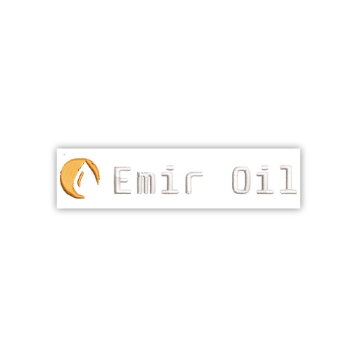 [EMB-24022-01] Вышивка на груди Emir Oil