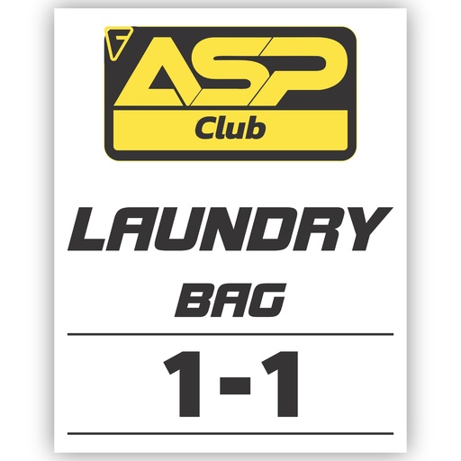 [SUB-24041] ASP Club Laundry Bag Branding