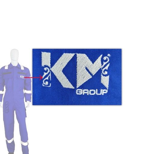 [EMB-2305-05] Direct embroidery KM Group on pocket