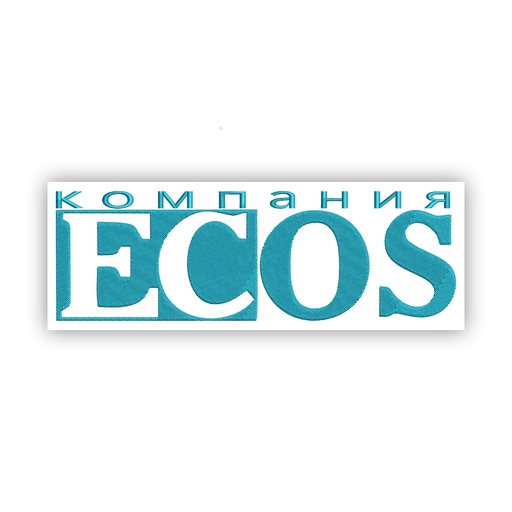 [EMB-2411-02] Вышивка ECOS на спину